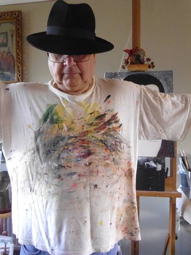 Artist's Smock & One Painting of your Choice. thumb