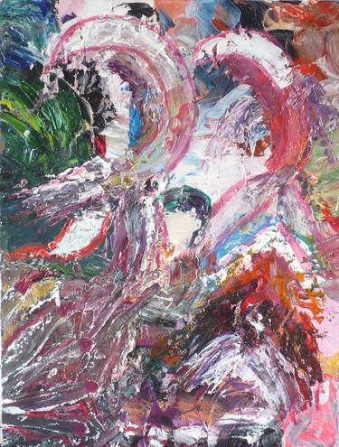 Original Abstract Expressionism Abstract Paintings by Laurence Friedlander