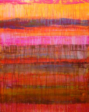 Original Abstract Landscape Paintings by Laurence Friedlander