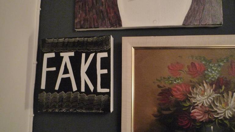 Original Expressionism Pop Culture/Celebrity Painting by Laurence Friedlander