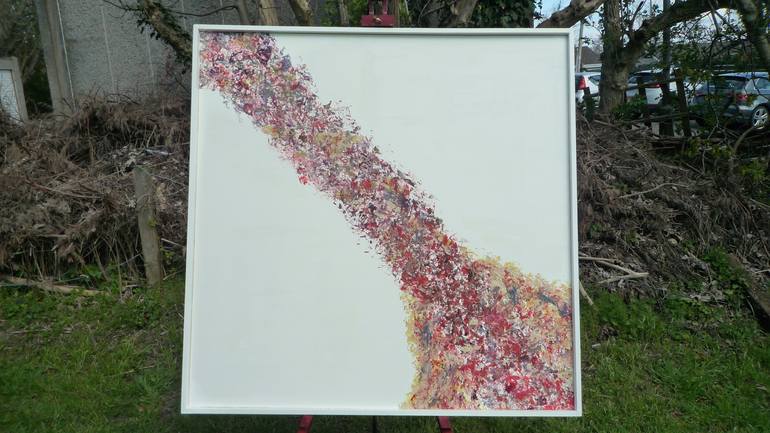 Original Abstract Painting by Laurence Friedlander