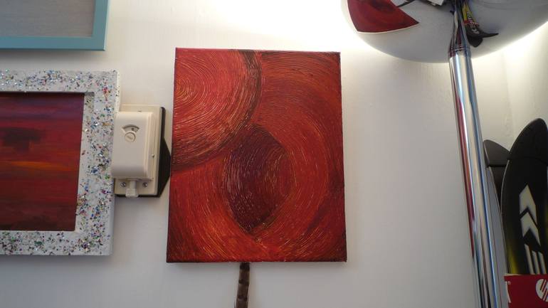 Original Abstract Painting by Laurence Friedlander