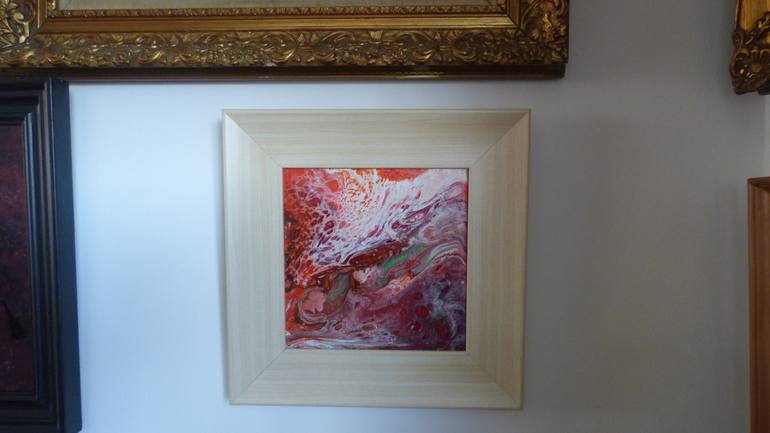 Original Abstract Expressionism Abstract Painting by Laurence Friedlander