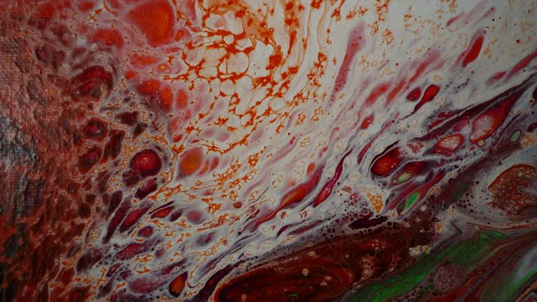 Original Abstract Expressionism Abstract Painting by Laurence Friedlander