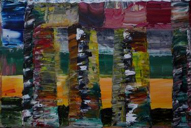 Original Abstract Places Paintings by Laurence Friedlander