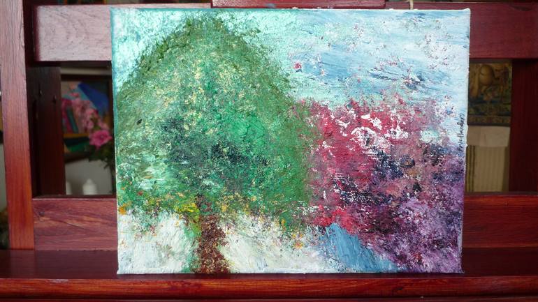 Original Expressionism Landscape Painting by Laurence Friedlander