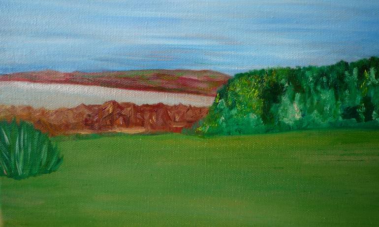Original Impressionism Landscape Painting by Laurence Friedlander