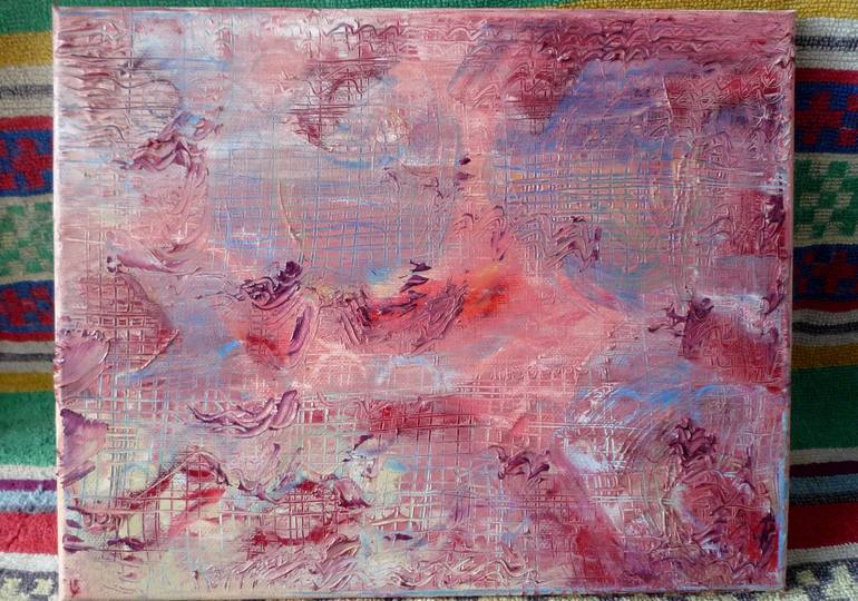 Original Abstract Patterns Painting by Laurence Friedlander