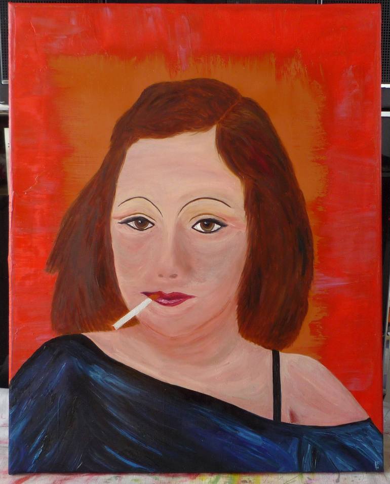 Original Portraiture Portrait Painting by Laurence Friedlander