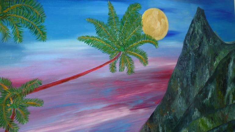 Original Figurative Beach Painting by Laurence Friedlander