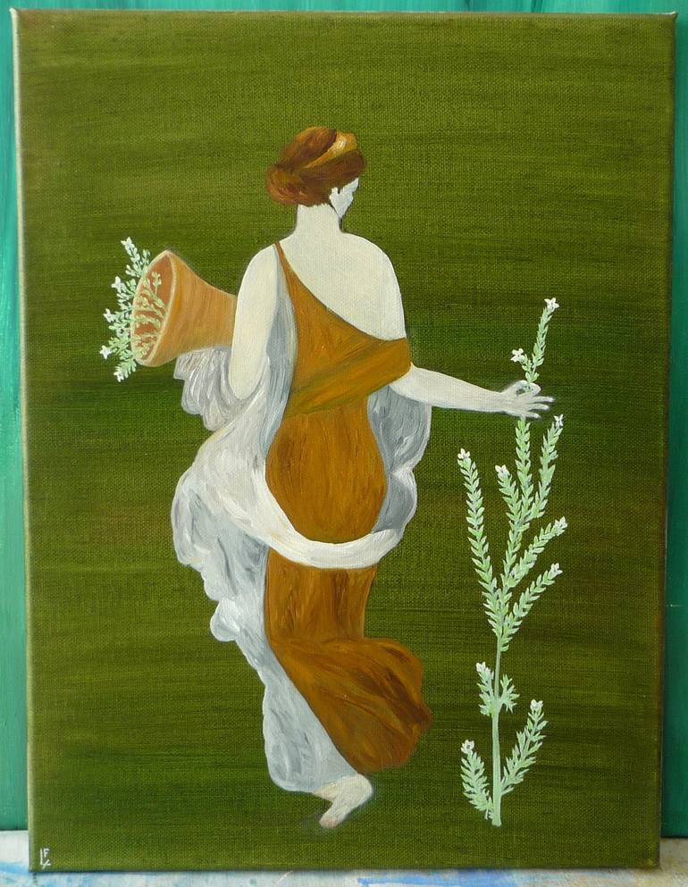 Original classic Women Painting by Laurence Friedlander