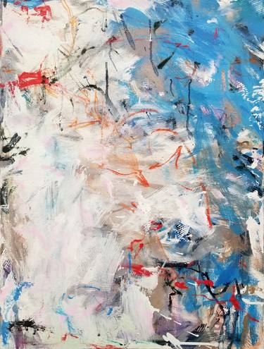 Original Abstract Expressionism Abstract Paintings by Robin Feld