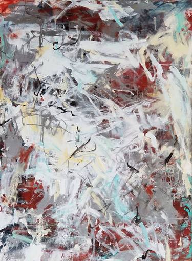 Original Abstract Expressionism Abstract Paintings by Robin Feld