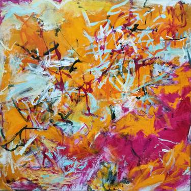 Original Abstract Expressionism Abstract Paintings by Robin Feld