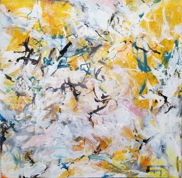 Original Abstract Expressionism Abstract Paintings by Robin Feld