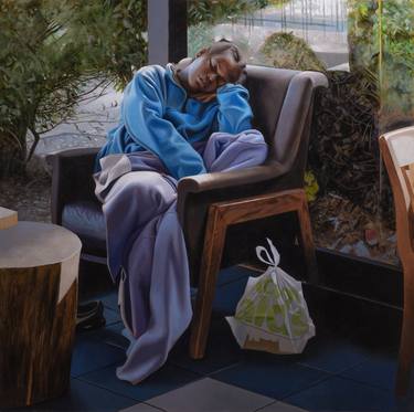 Print of Figurative Interiors Paintings by Tony Chimento