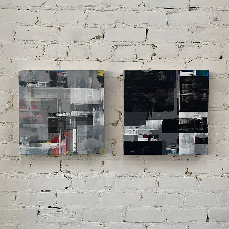 Original Contemporary Abstract Painting by Peter Scherrer