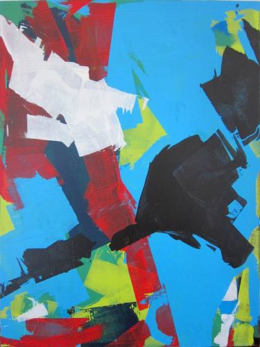 Original Expressionism Abstract Paintings by peter scherrer