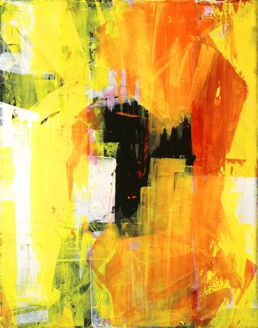 Original Expressionism Abstract Paintings by Peter Scherrer