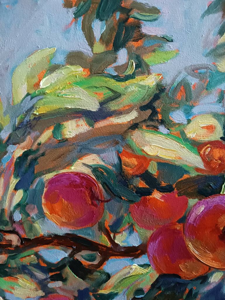Original Contemporary Botanic Painting by Olga Lomax