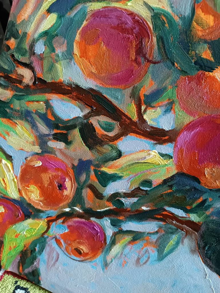Original Contemporary Botanic Painting by Olga Lomax