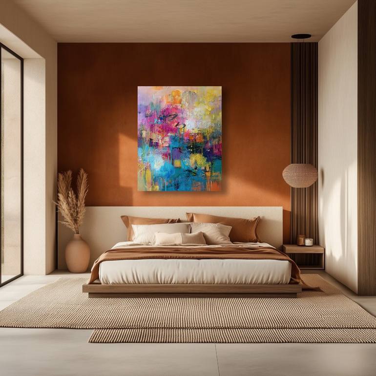 Original Contemporary Abstract Painting by Olga Lomax