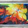 "Delonix" Original artwork framed