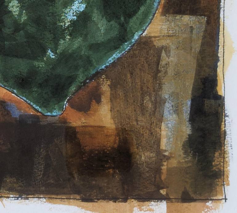 Original Art Deco Abstract Painting by Vincent Salvati