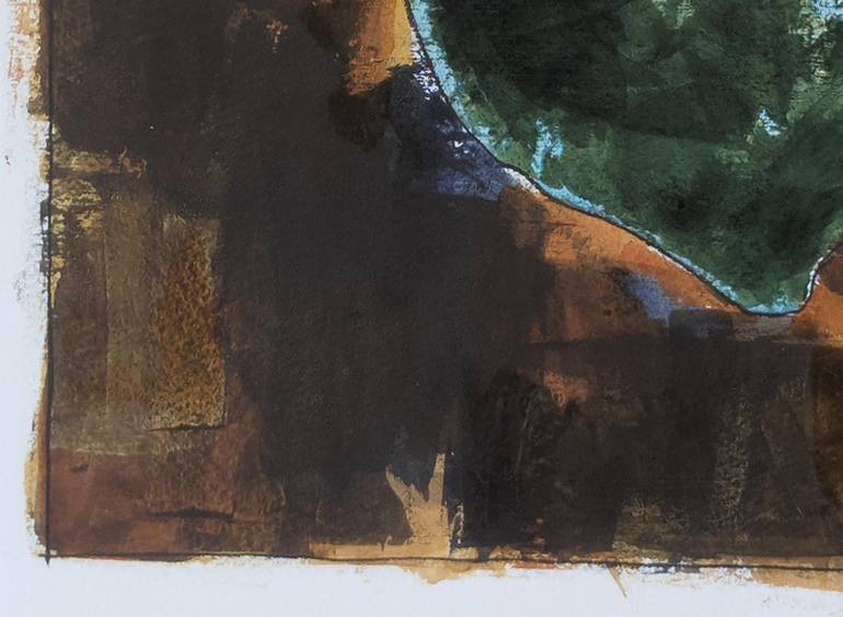 Original Art Deco Abstract Painting by Vincent Salvati