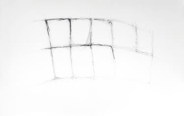 Black & White Grid Drawing #2 thumb