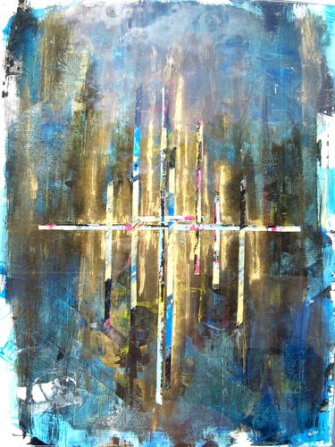 Print of Abstract Paintings by Jessica Founeau