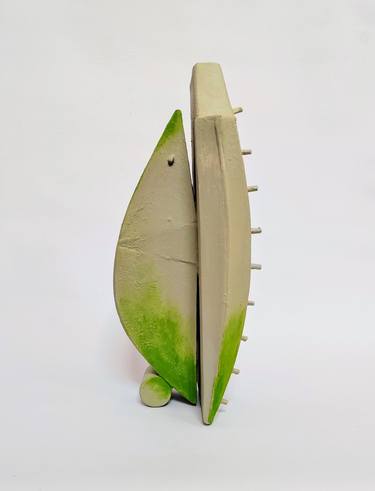 Original Abstract Nature Sculpture by Carlos Sánchez Maydana