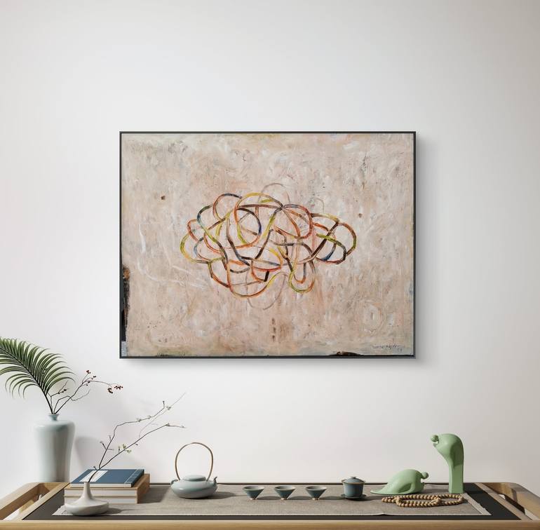Original Contemporary Abstract Painting by Carlos Sánchez Maydana