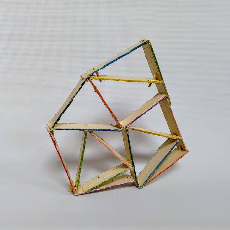 Original Contemporary Abstract Sculpture by Carlos Sánchez Maydana