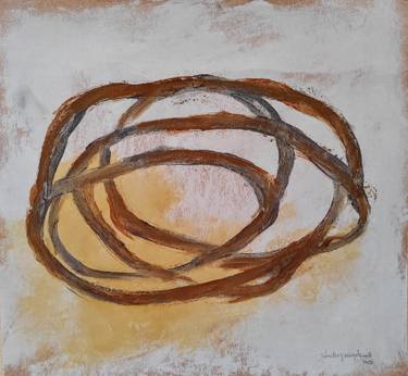 Original Abstract Painting by Carlos Sánchez Maydana