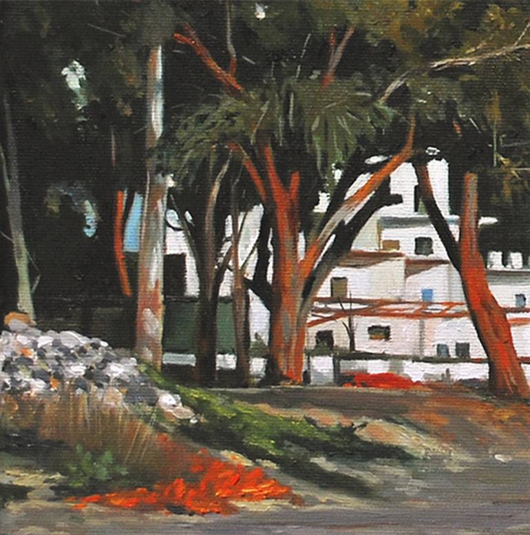 Original Figurative Landscape Painting by Ricardo Alario