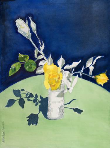 Original Floral Painting by Stephen Byrne