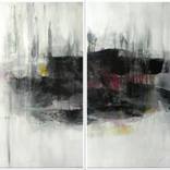 TENEBRISM 1 & 2 (diptych) by Karen Santos
