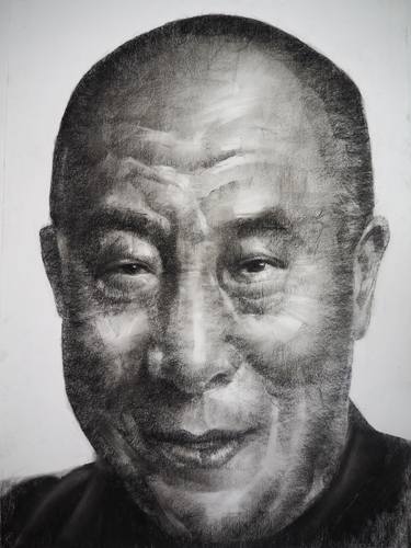 Print of Portrait Drawings by KOMSAN MUANGNOI