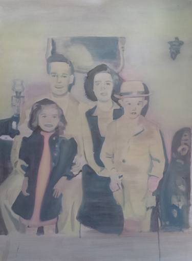 Print of Figurative Family Paintings by Joel Hamilton