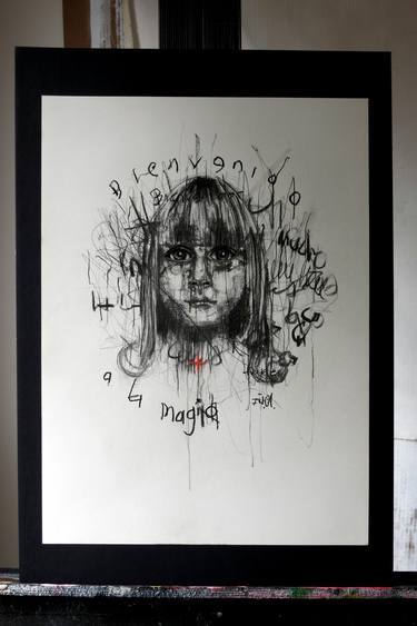 Print of Figurative Kids Drawings by Fernando Zúñiga