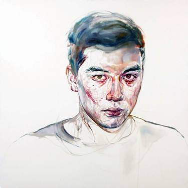 Original Portraiture Portrait Paintings by Kim Hyunji
