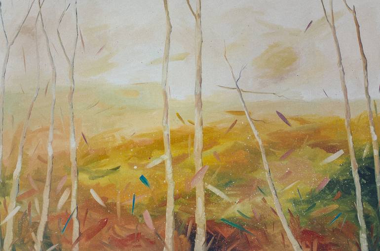 Original Fine Art Landscape Painting by Lucy Fiona Morrison