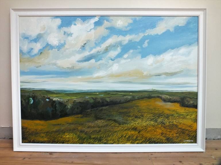 Original Documentary Landscape Painting by Lucy Fiona Morrison