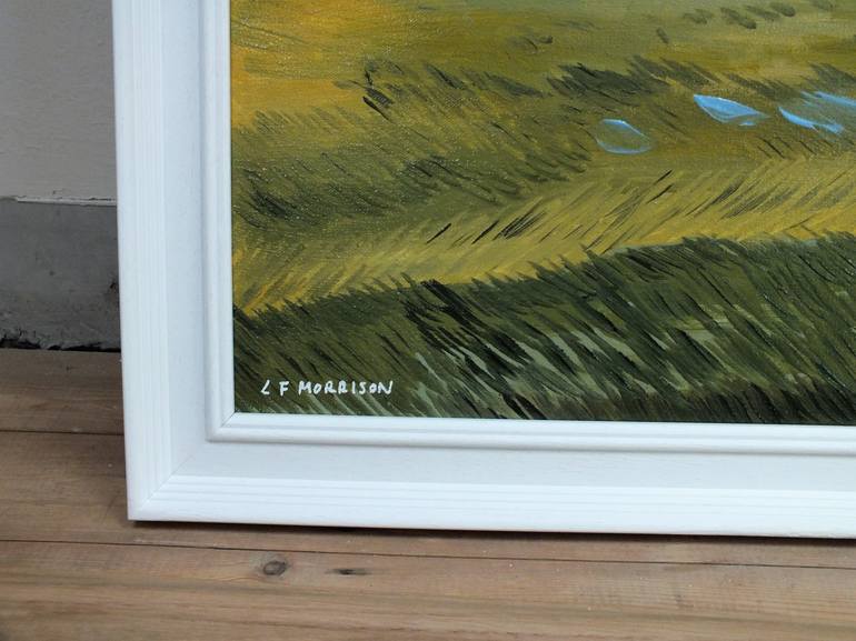Original Documentary Landscape Painting by Lucy Fiona Morrison