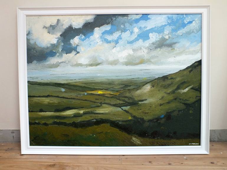 Original Documentary Landscape Painting by Lucy Fiona Morrison