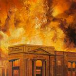 PNC Bank in Flames, Washington DC by Alex Schaefer