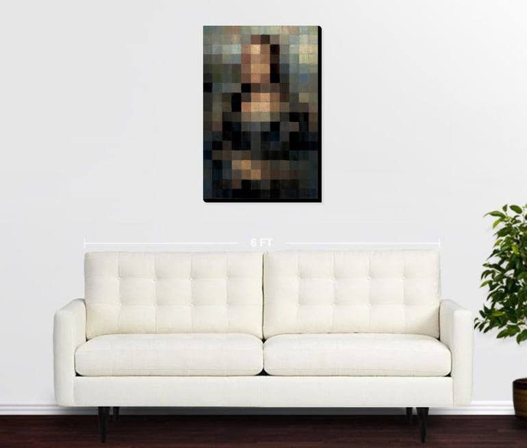 Original Cubism Pop Culture/Celebrity Painting by Alex Schaefer