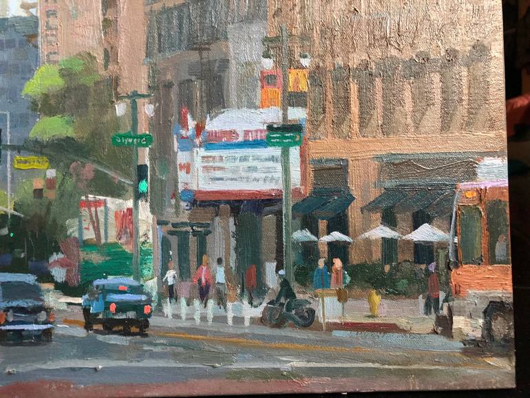 Original Expressionism Cities Painting by Alex Schaefer
