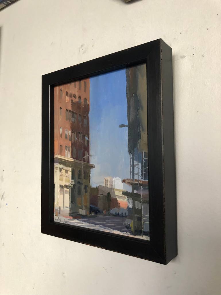 Original Impressionism Cities Painting by Alex Schaefer